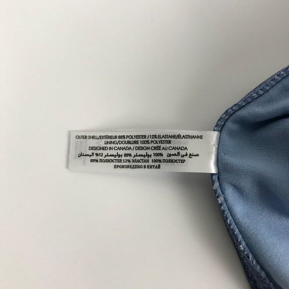 Aqua Blue Braid & Fringe Bikini Bottom Size Medium NWOT - Picture 4 of 8